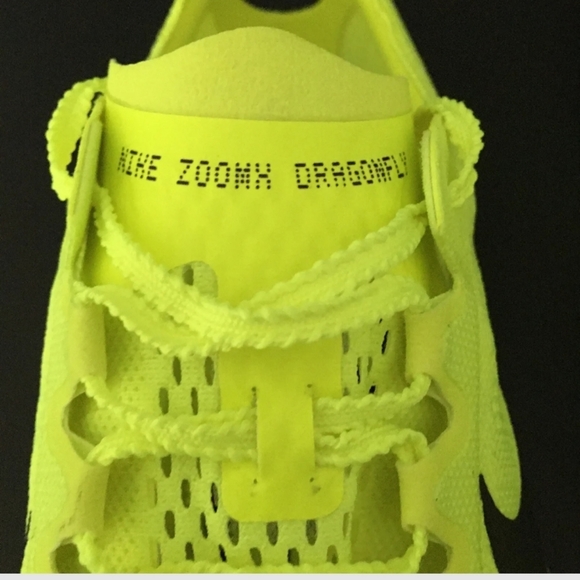 NWOB Nike Zoomx Dragonfly Track Spike Shoes Volt Mint Mesh Lightweight Men - Picture 11 of 15